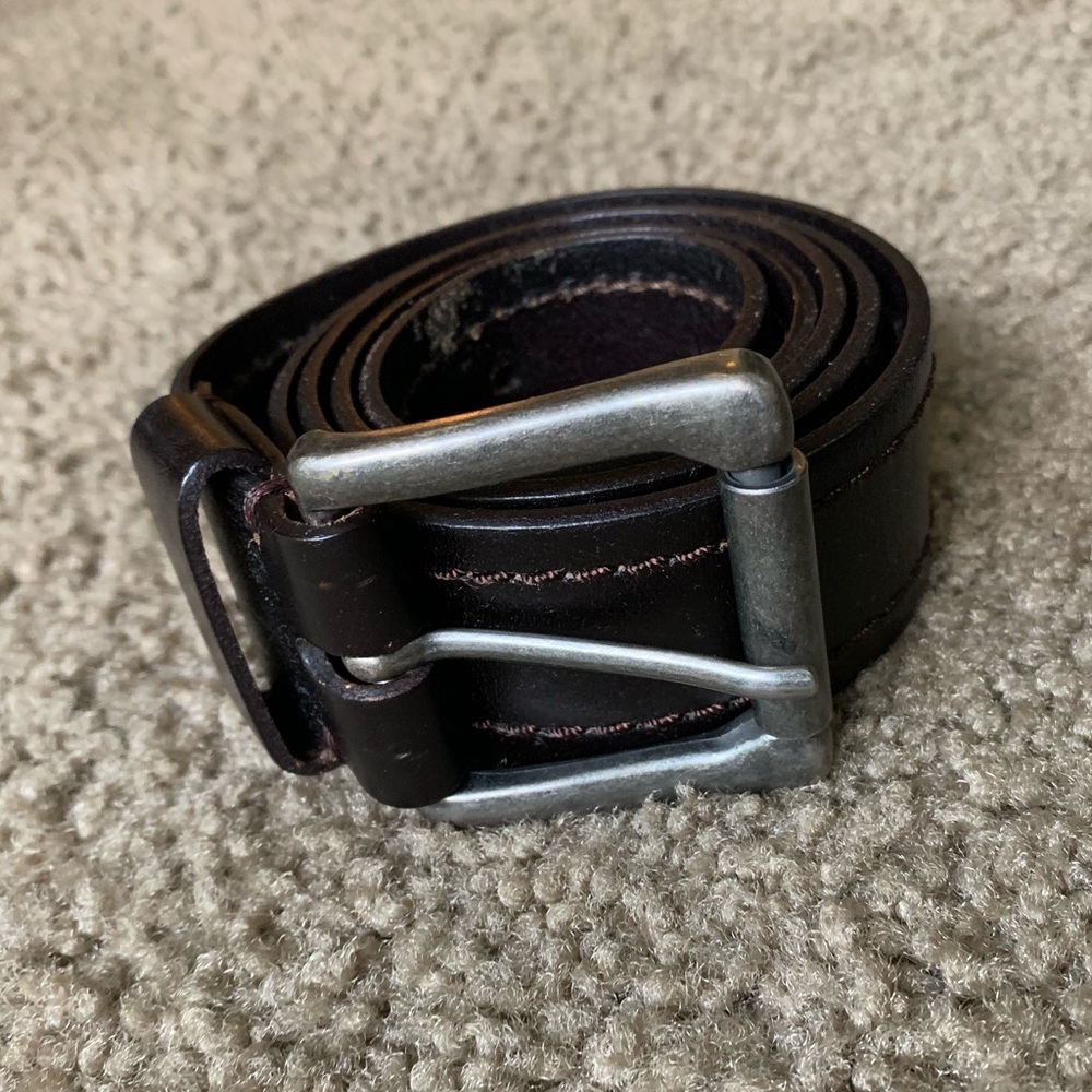 J. Crew Belt - Dark Brown